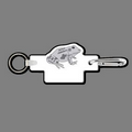 Key Clip W/ Key Ring & Frog (Side) Key Tag